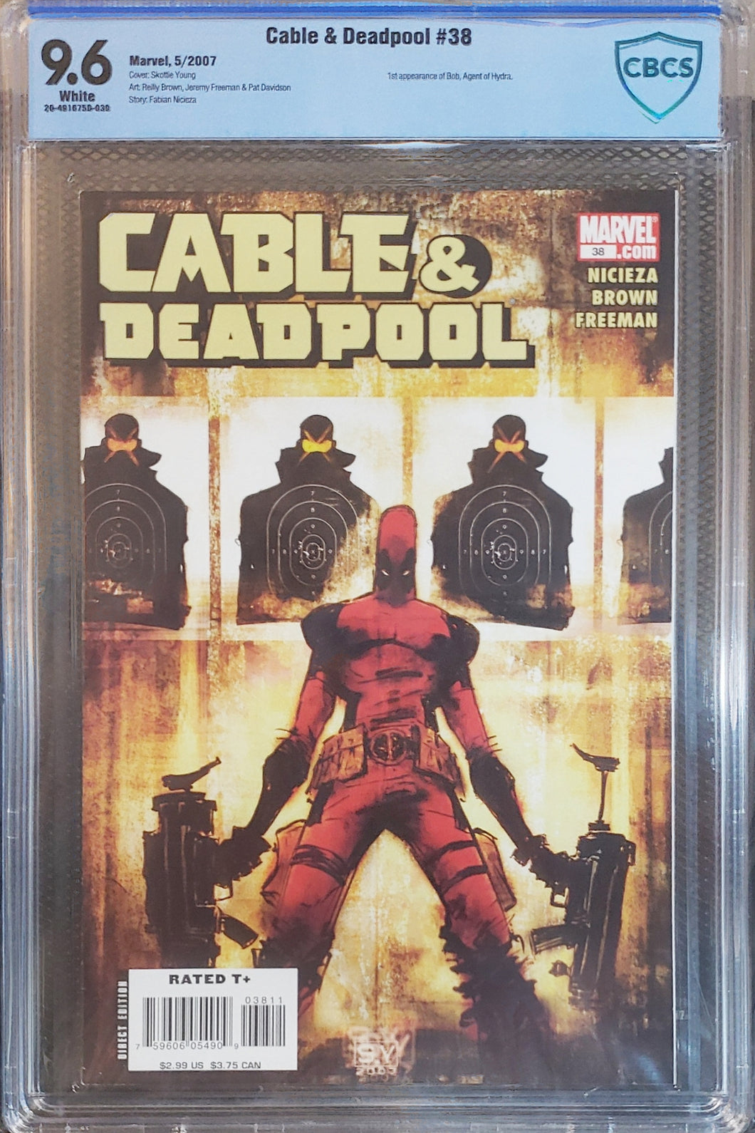 CBCS Cable & Deadpool #38 9.6