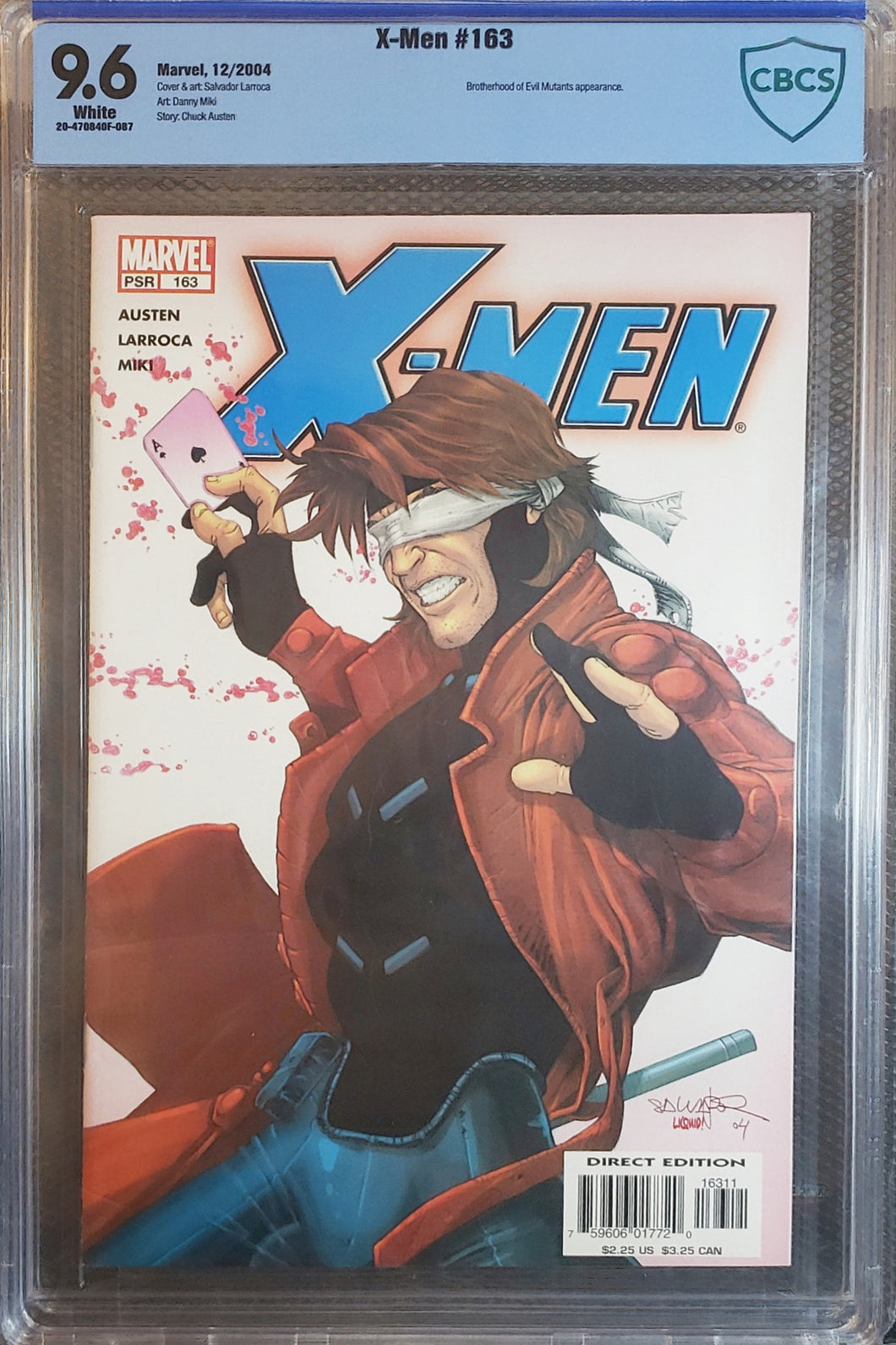 CBCS X-Men # 163 9.6