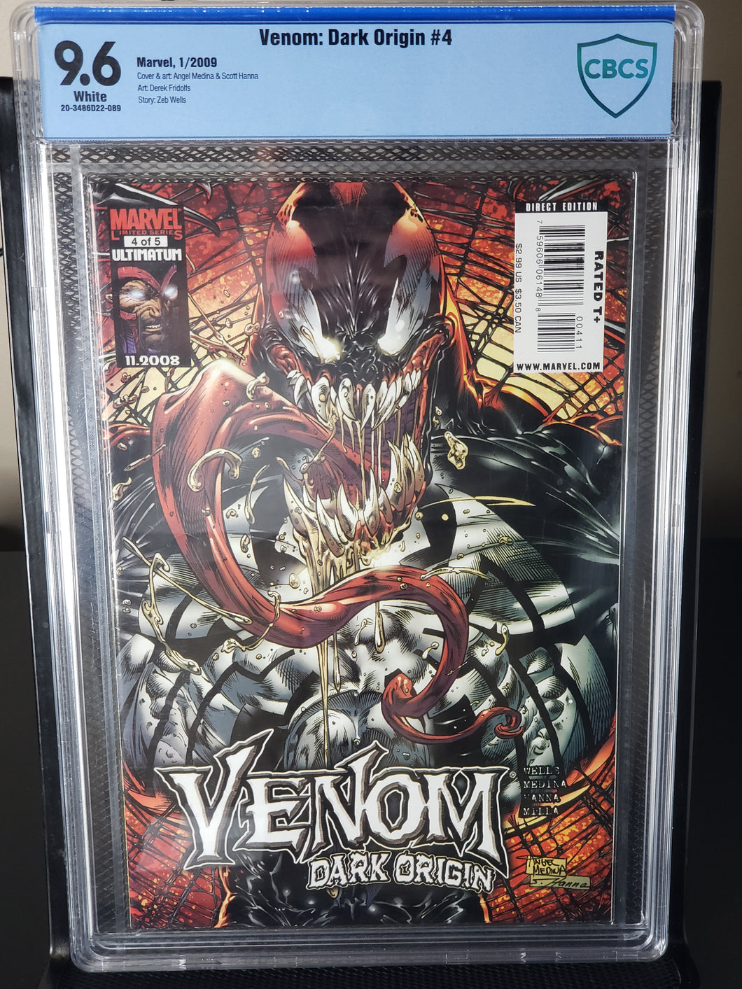 CBCS 9.6 Venom : Dark Origin # 4